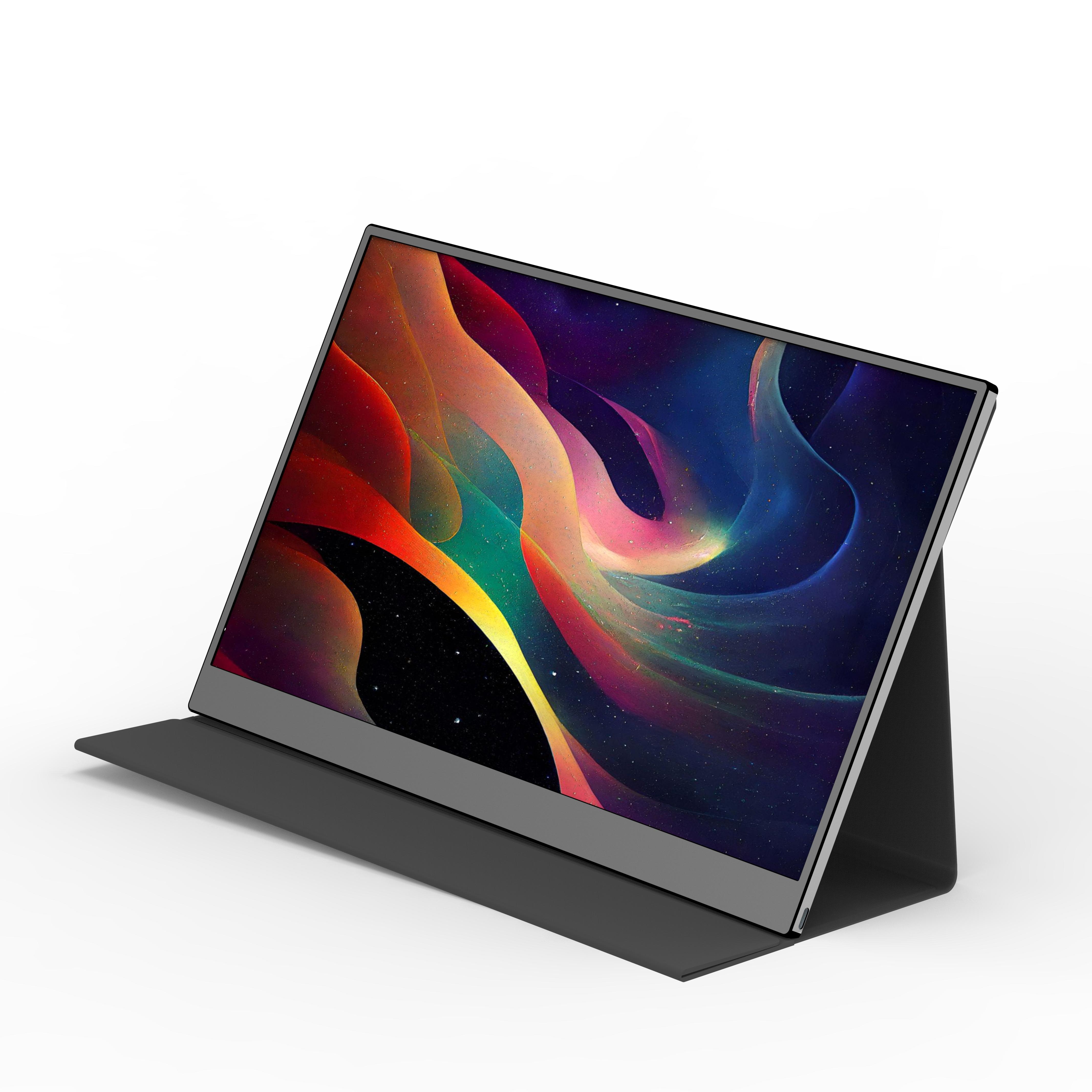 15.6 inch metal leather stand