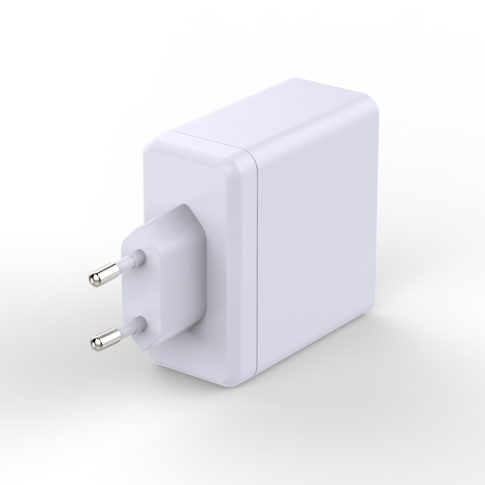 GaN AI-QC71 100W PD+PD+QC3.0 EU  White