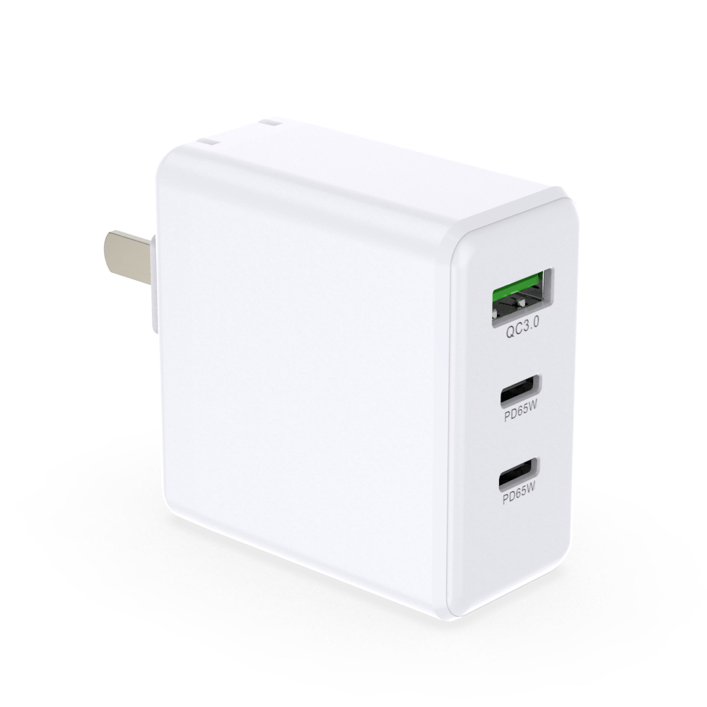 GaN   AI-QC99 65W PD+PD+QC3.0   US