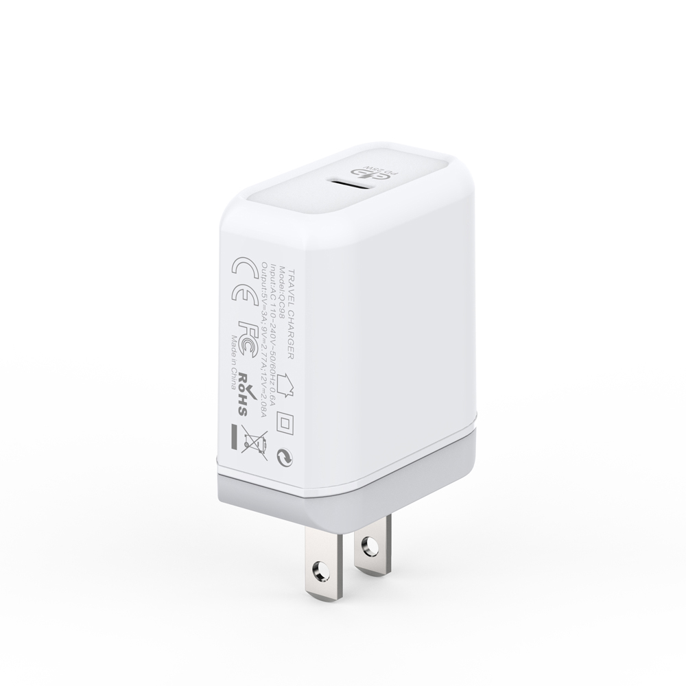 AI-QC98 25W for iPhone13  US  blanco+gris